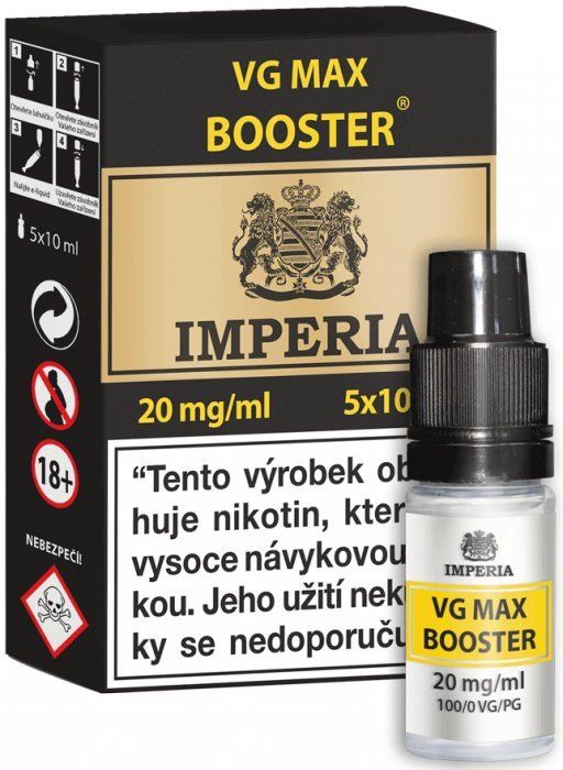 VG Max Booster (100% VG) 5x10 ml - 20 mg IMPERIA