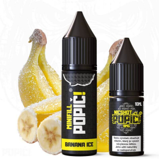 MINIFILL POPIČ! 2v1 - BANANA ICE (LEDOVÝ BANÁN) 15ML 6MG