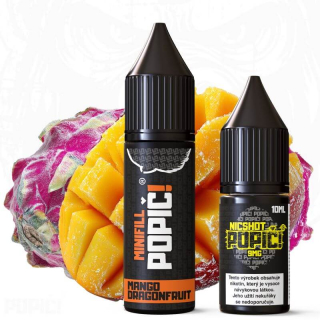 MINIFILL POPIČ! 2v1 - MANGO DRAGONFRUIT (SLADKÉ MANGO A EXOTICKÉ DRAČÍ OVOCE) 15ML 6MG