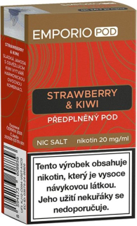 EMPORIO POD cartridge Strawberry & Kiwi 20mg 1x2 ml