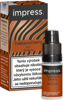 Impress TOBACCO CHERRY s-liquid 10 mg/ml