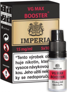 VG Max Booster (100% VG)  5x10 ml - 15 mg IMPERIA