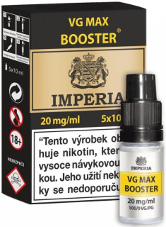 VG Max Booster (100% VG)  5x10 ml - 20 mg IMPERIA