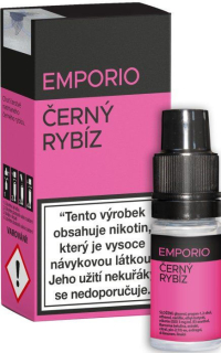 e-liquid EMPORIO Černý rybíz 10 ml 12 mg