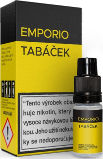 e-liquid EMPORIO Tabáček 10 ml 12 mg