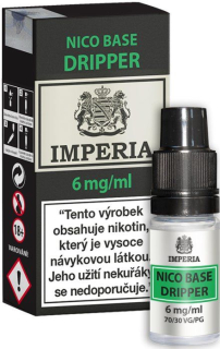 Nico Base Dripper (70VG/30PG)  1x10 ml - 6 mg IMPERIA