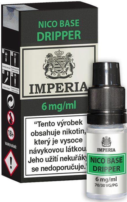 Nico Base Dripper (70VG/30PG) 1x10 ml - 6 mg IMPERIA