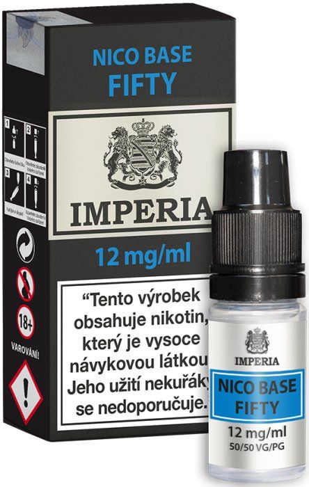 Nico Base Fifty (50VG/50PG) 1x10 ml - 12 mg IMPERIA