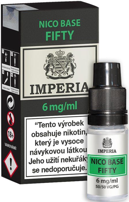 Nico Base Fifty (50VG/50PG) 1x10 ml - 6 mg IMPERIA